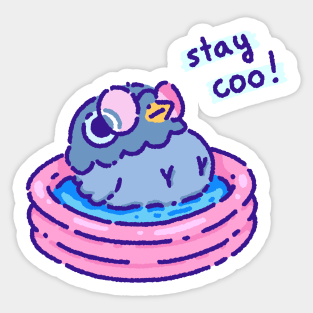 Stay coo! Sticker